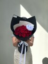 30 Red Roses with Paper Flower Foam Wrapping